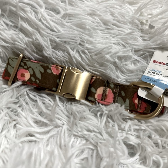 Boot’s and Barkley Dog New Boots And Barkley Dog Collar Brown With